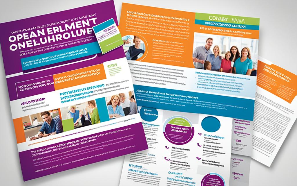 Open enrollment print materials